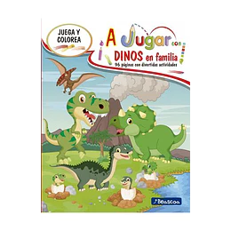 Juega Y Colorea A Jugar Dinos En Familia