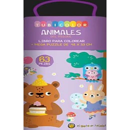 Tubicolor Animales Del Bosque Libro Para Colorear