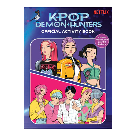 K Pop Demon Hunters Libro De Actividades