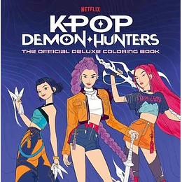 Kpop Demon Hunters Libro Oficial Para Colorear Deluce