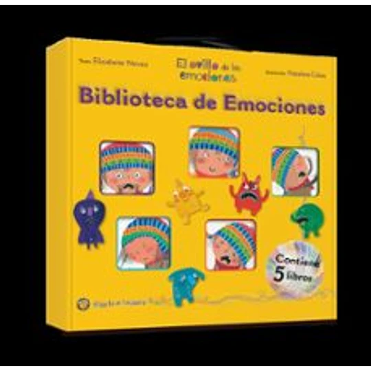 Biblioteca De Emociones (Maletín + 5 Libros)