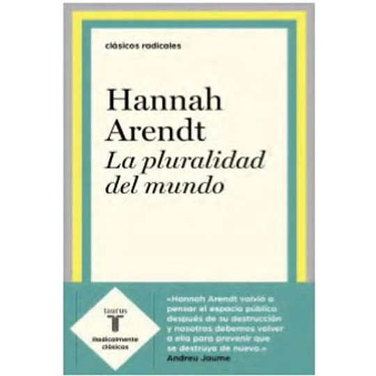 La Pluralidad Del Mundo