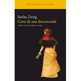 Carta De Una Desconocida