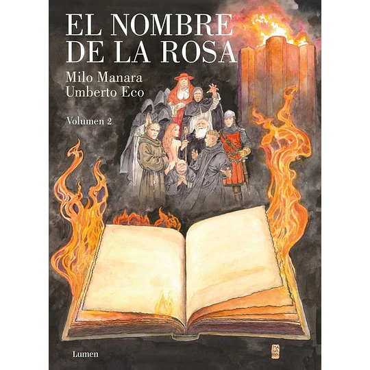 Nombre De La Rosa, El. La Novela Grafica (En Castellano)