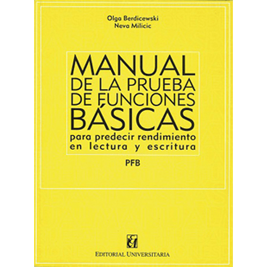Manual De Las Pruebas De Funciones Basicas