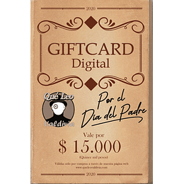 Gift Card 15 Mil