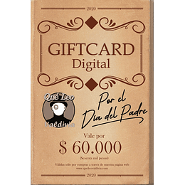 Gift Card 60 Mil