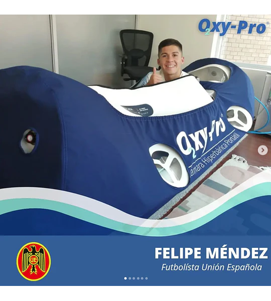 ARRIENDO Camara Hiperbarica Portatil 1.5 ATA Mod. OXY801