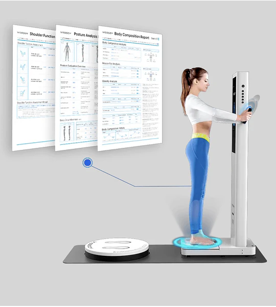 Visbody S30 – Escáner Corporal 3D Inteligente con Análisis de Composición Corporal