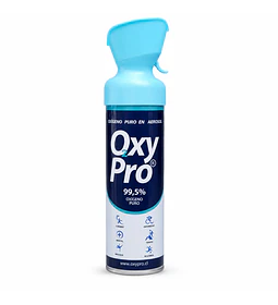 Oxígeno 99,5% Portátil 10L Boquilla Sport