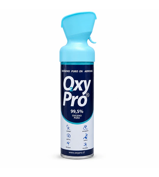 Oxígeno 99,5% Portátil 10L Boquilla Sport