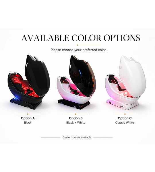 COCOON WELLNESS PRO CON PIEDRAS JADE LUZ INFRAROJA