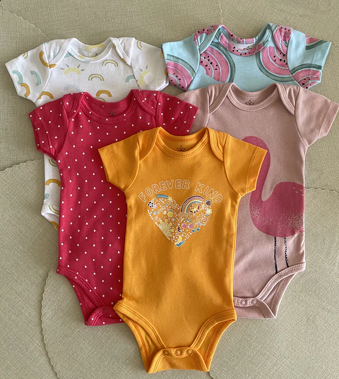 Bodies  Mangas cortas Nina 3 meses