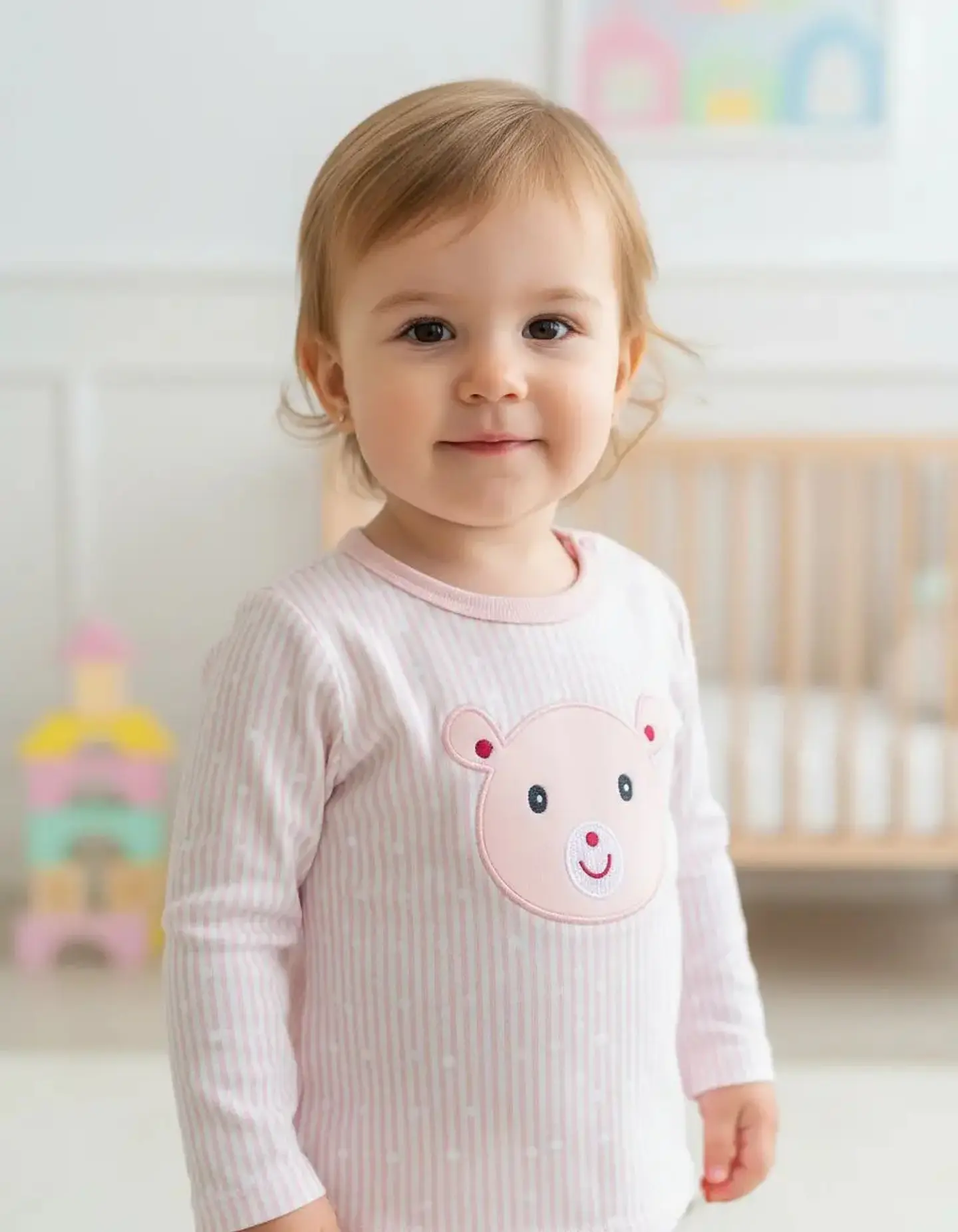Poleras Mangas largas Nina 9 meses 2