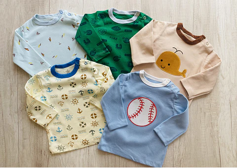 Poleras Mangas largas Nino 18 meses