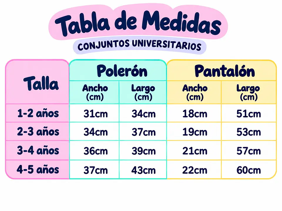 Buzo Universitario de algodón Niño 3