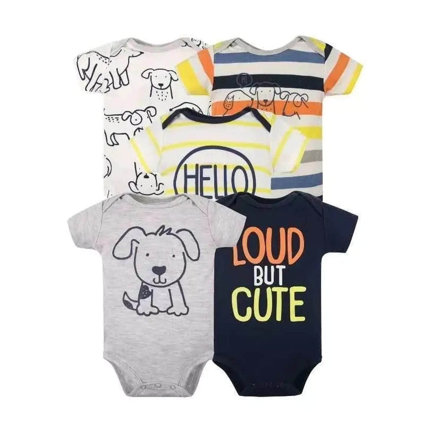 Set 5 Bodies Niños 3