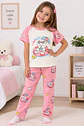 Pijama de verano con pantalón niña - Miniatura 1