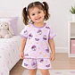 Pijama de verano con short niña - Miniatura 1