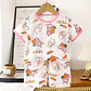 Pijama de verano con short niña - Miniatura 4