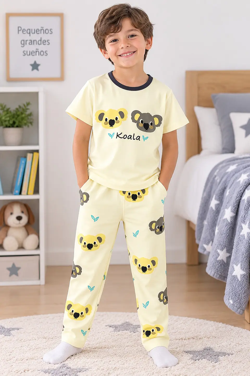 Pijama de verano con pantalón niño 2