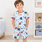 Pijama de verano con short niño - Miniatura 1