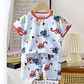 Pijama de verano con short niño - Miniatura 5
