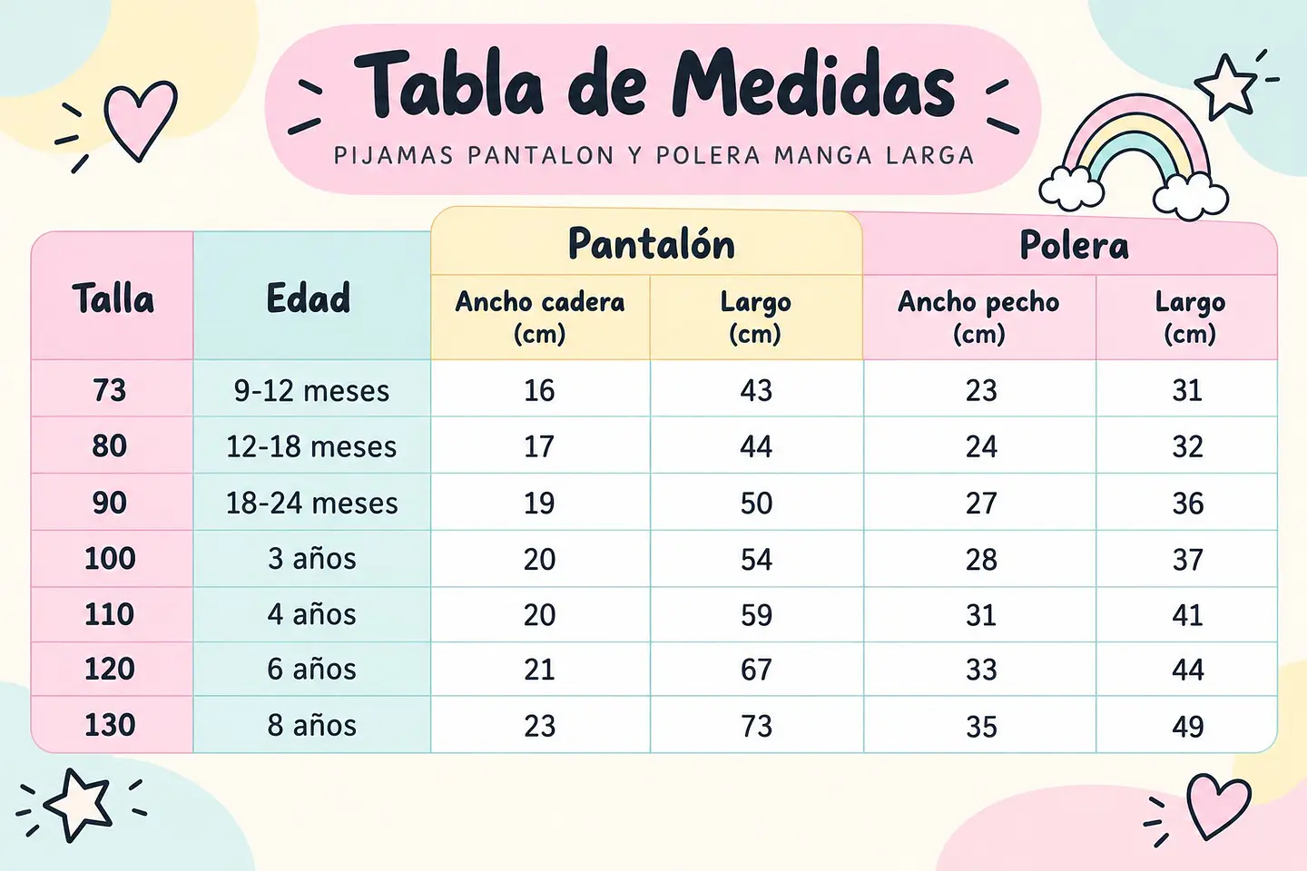 Pijama de algodón niño 6