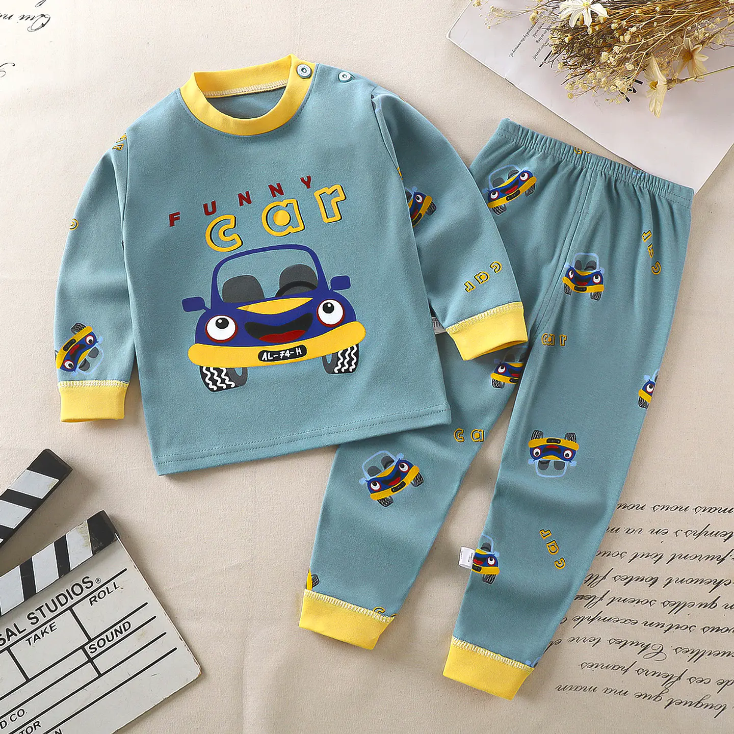 Pijama de algodón niño 3