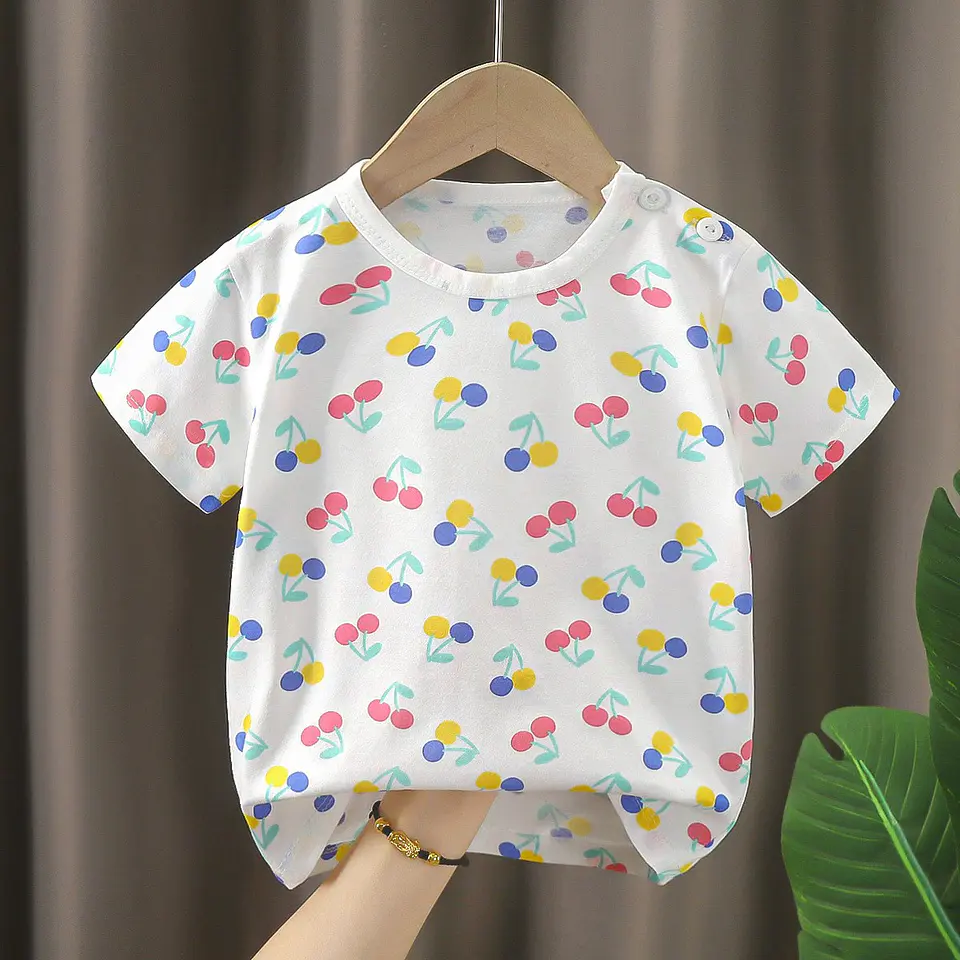 Polera mangas corta niña 11