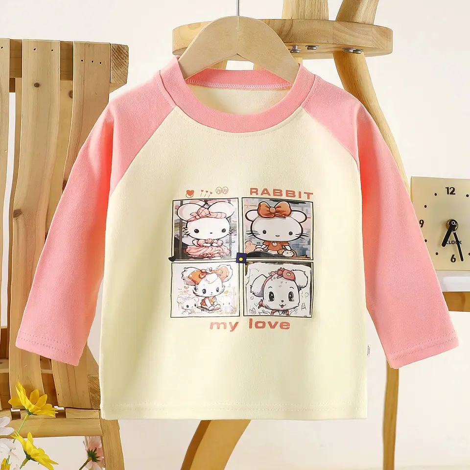 Polera mangas larga niña 7