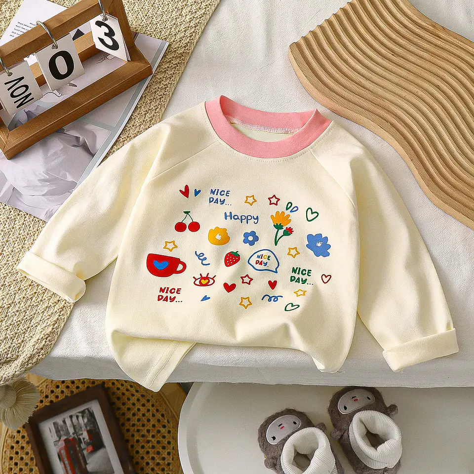 Polera mangas larga niña 2