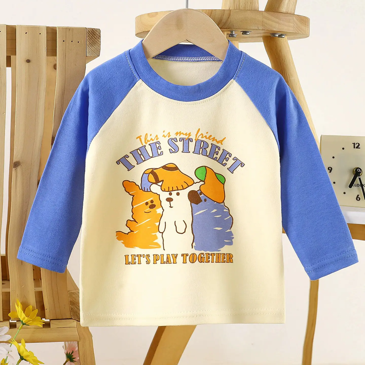 Polera mangas larga niño 7