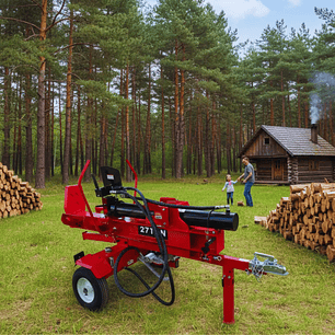Partidor de leña en Temuco