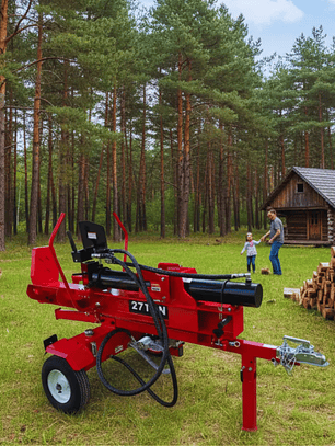 Partidor de leña en Temuco