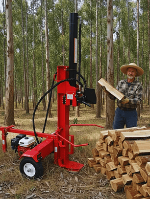 Partidor de leña hidraulico 27 toneladas