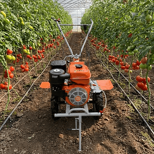 Motocultivador bencinero 12 hp + 4 implementos