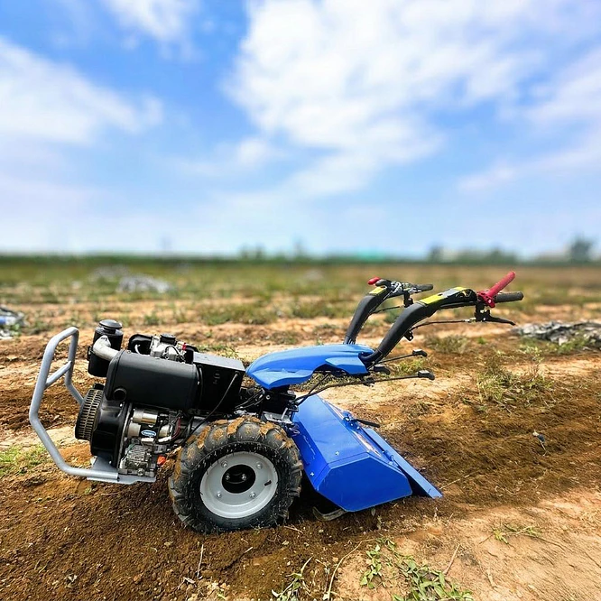 Motocultivador Diesel 10 hp Tipo Europeo + Rotor Arado Surcador en Valdivia 3
