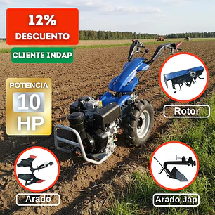  Motocultivador 10 hp Motor Diesel Temuco