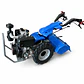 Motocultivador Diesel 10 hp tipo Europeo + Rotovator, Arado Reversible y arado 180° - Miniatura 1
