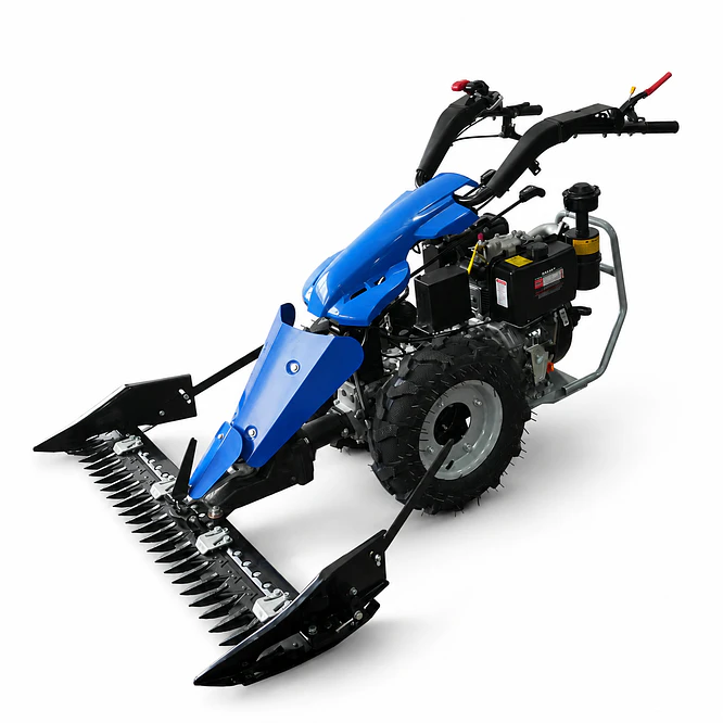 Motocultivador Diesel 10 hp tipo Europeo + Rotovator, Arado Reversible y arado 180° 3