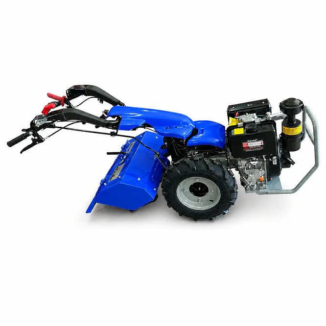 Motocultivador Diesel 10 hp tipo Europeo + Rotovator, Arado Reversible y arado 180° 6