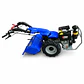Motocultivador Diesel 10 hp tipo Europeo + Rotovator, Arado Reversible y arado 180° - Miniatura 6