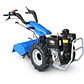 Motocultivador Diesel 10 hp tipo Europeo + Rotovator, Arado Reversible y arado 180° - Miniatura 7