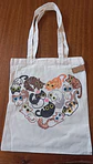 Bolsa Tote de Tela Corazón de Gatitos – Cat Lovers 🐱❤️ - Miniatura 1