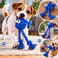 Juguete de Cuerda para Perros – Pelota Azul con Patitas 🐾 - Miniatura 2