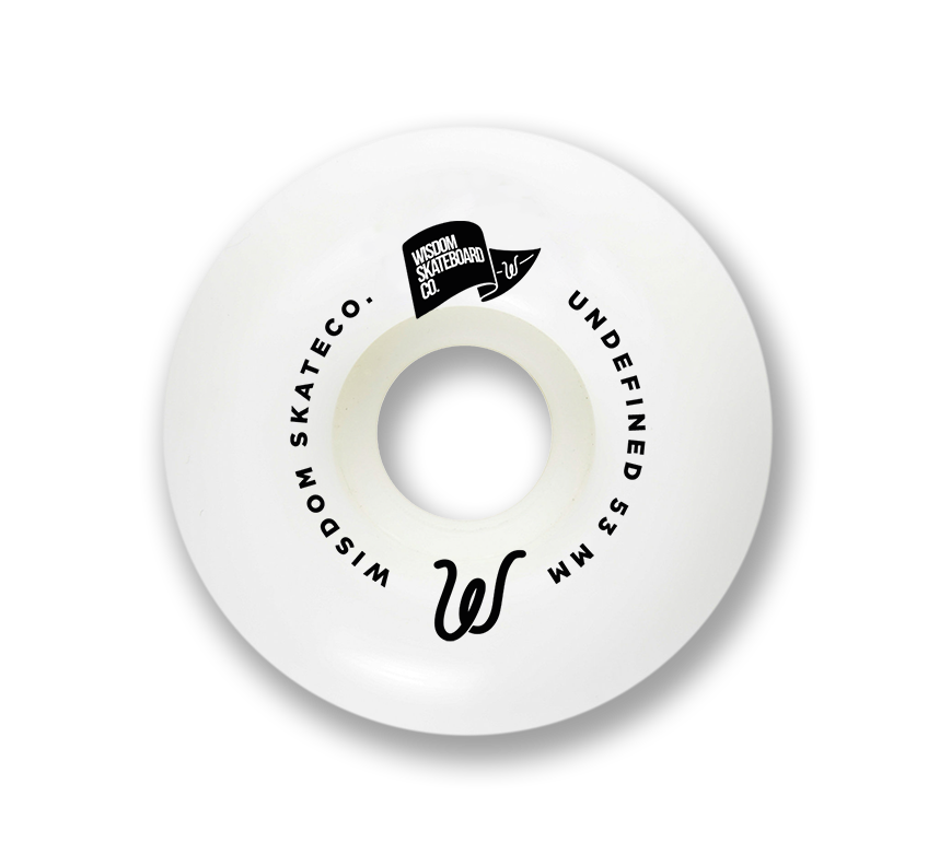 Ruedas Wisdom - Flag 53mm negras