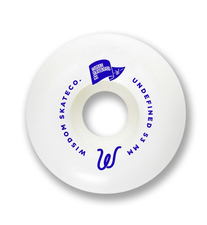 Ruedas Wisdom - Flag 53mm azules