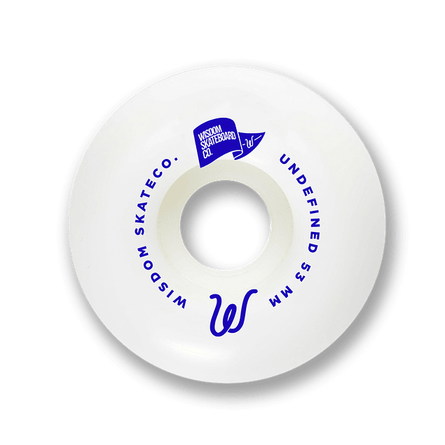Ruedas Wisdom - Flag 53mm azules