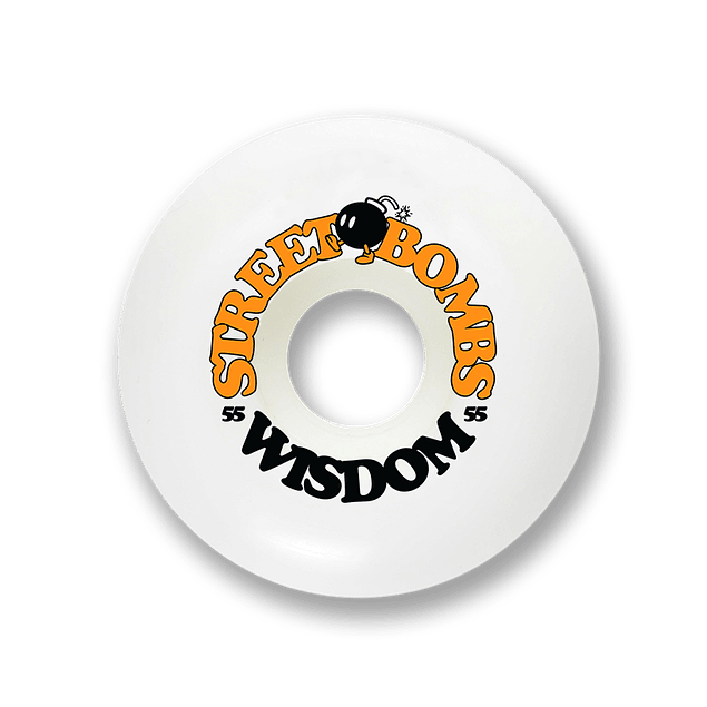 Ruedas Wisdom - Street bombs conicas 55mm